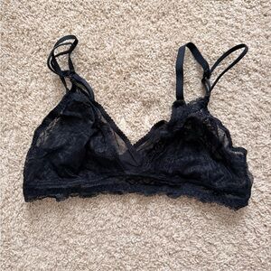 Adore Me Black Lace Bralette